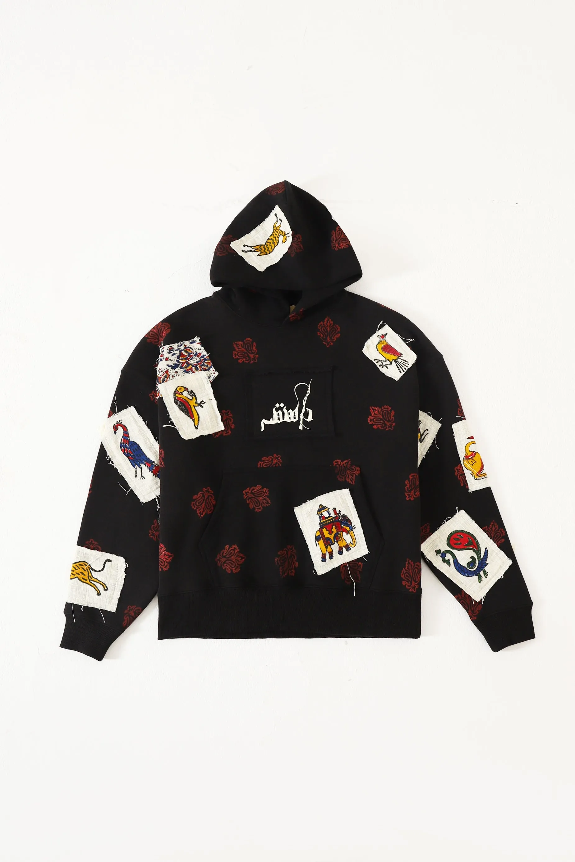 PATCHWORK BLOCKPRINT HOODIE V4