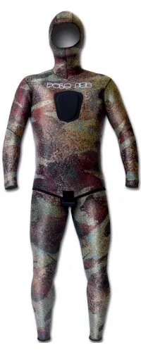 PoloSub Lined Open Cell Brown Camo Womens Wetsuit 3.5mm