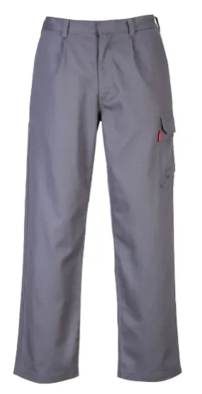 Portwest Gray Bizweld Flame Resistant Cargo Pants