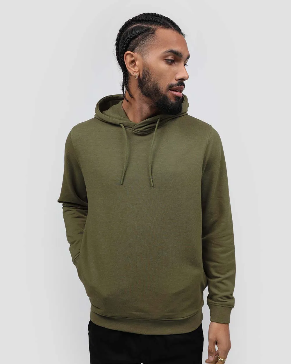 Pullover Hoodie (Hidden Pocket) - Non-Branded