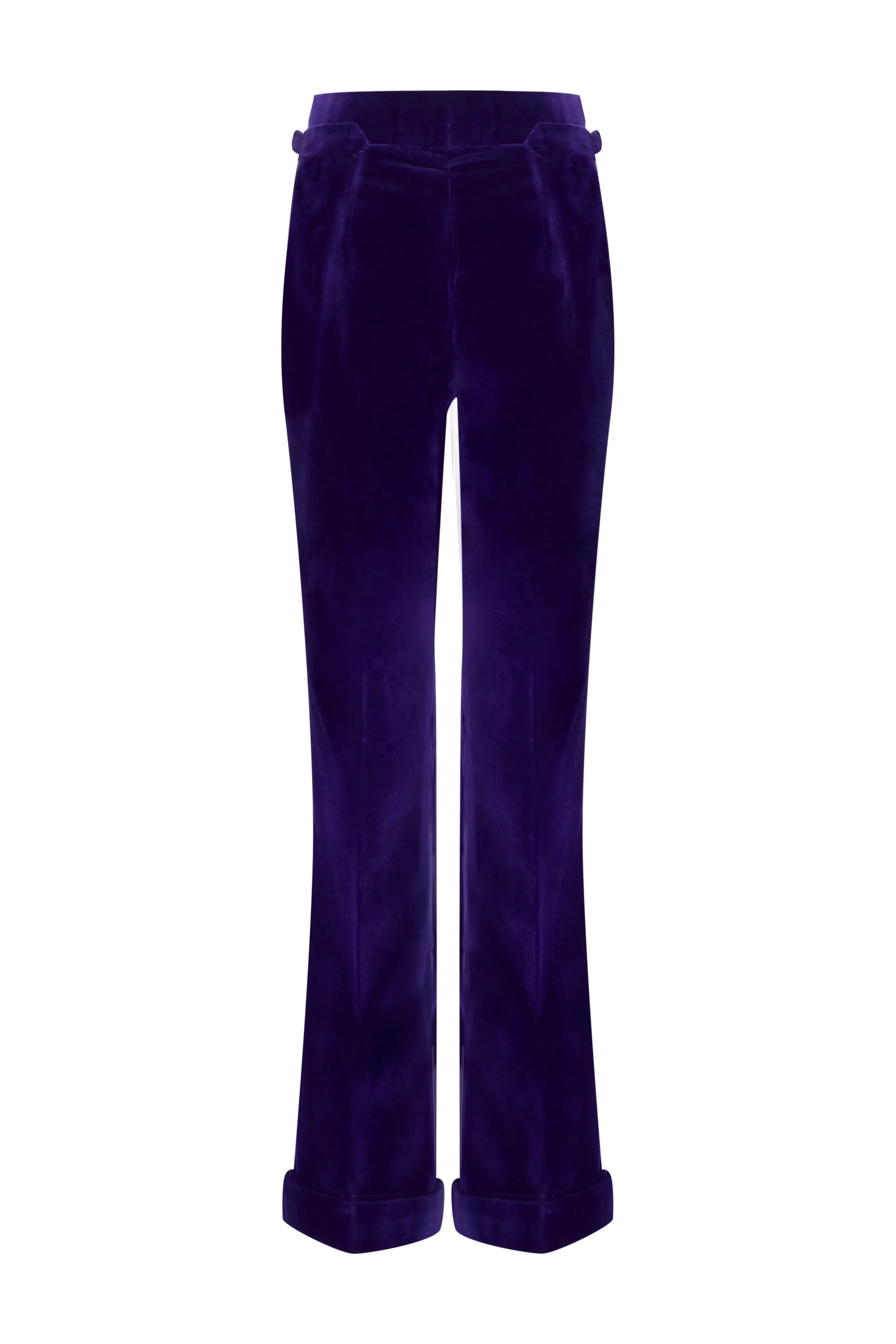 Purple Velvet Trousers