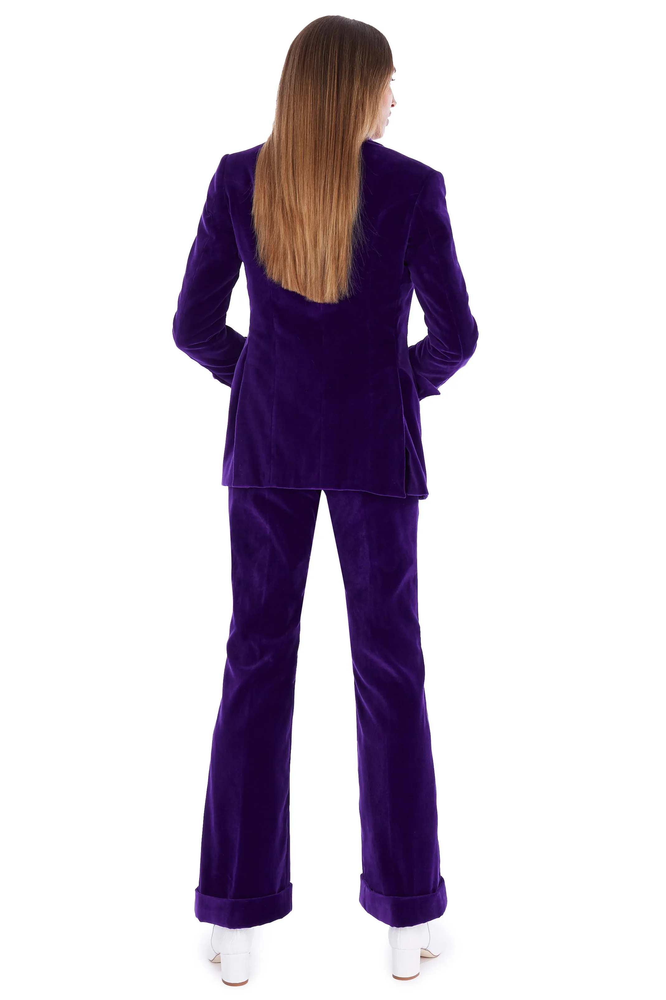 Purple Velvet Waistcoat