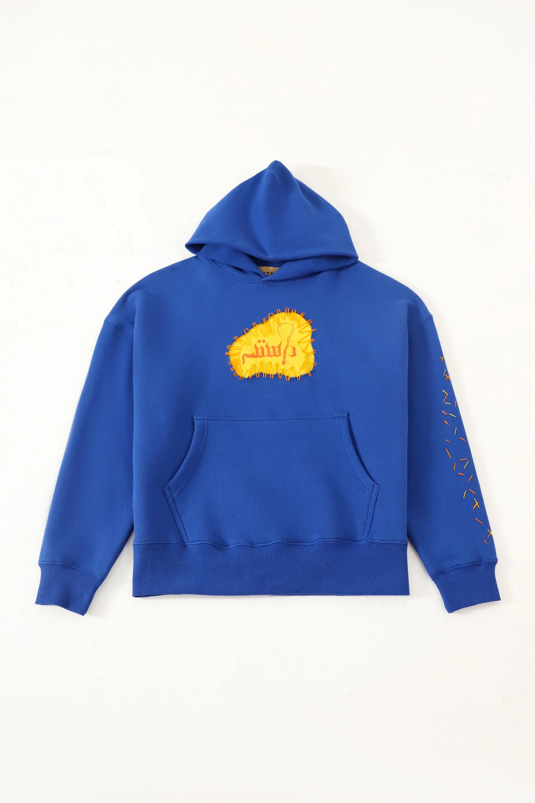 "REMEMBRANCE" ROYAL BLUE PRINTED HOODIE