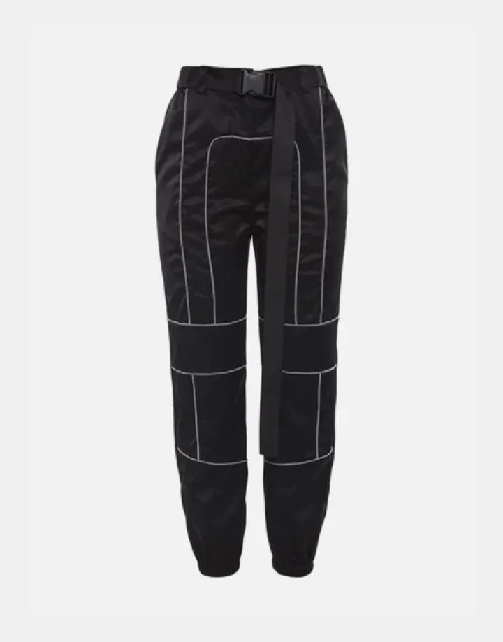 Reflective cargo pants