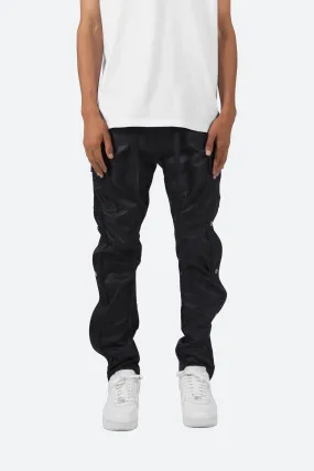 Snap Zipper II Cargo Pants - Black