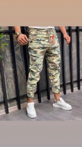 Sneakerjeans Camo Jogger Jeans NS01