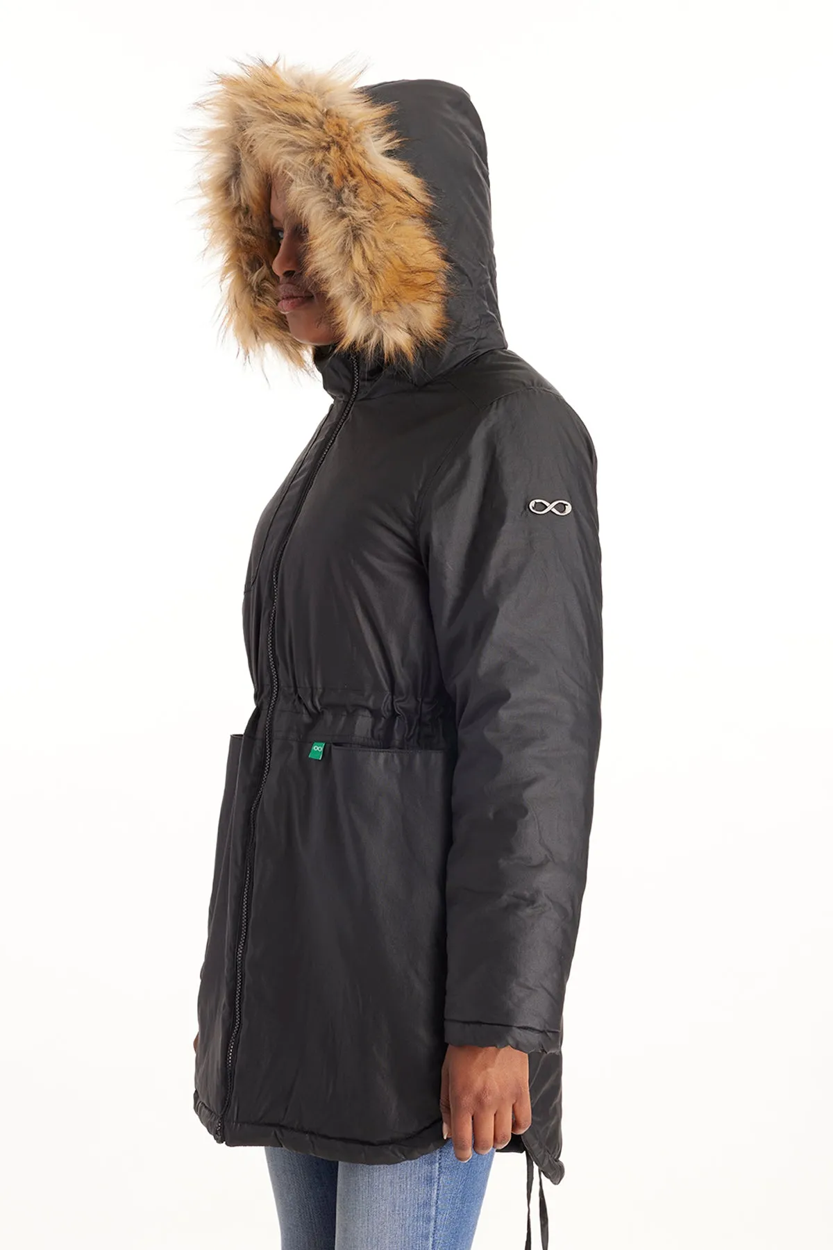 Sofia Waxed Shell 3 in 1 Maternity Parka