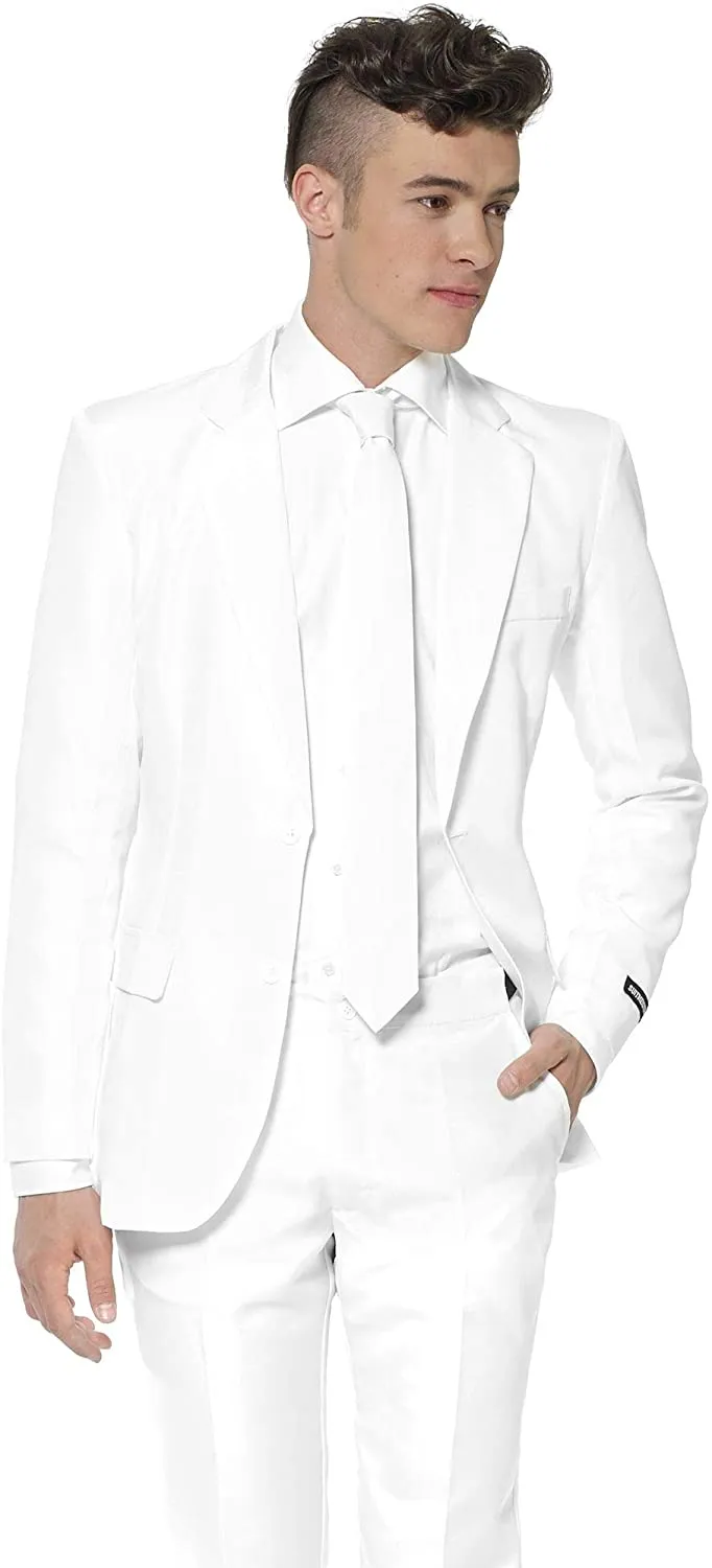 Solid Colored White Suits