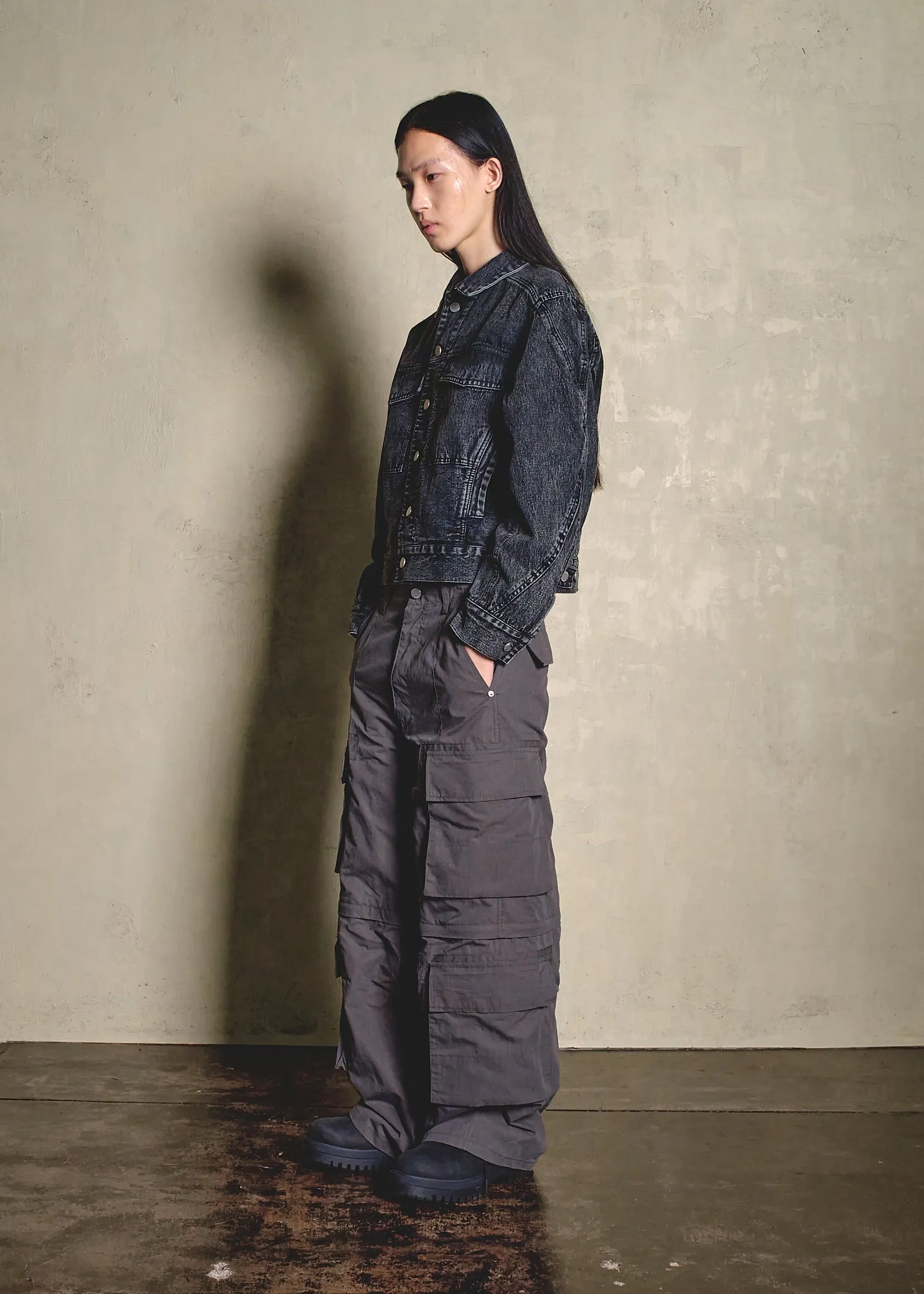 SPLIT CARGO PANTS