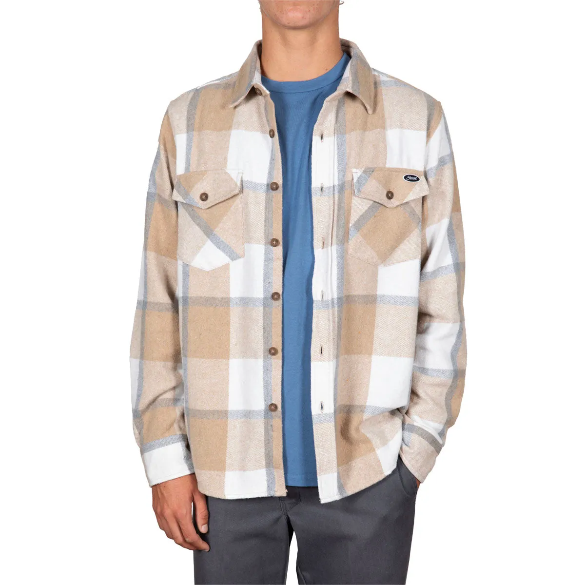 STEWART MEN'S HEAVY FLANNEL SHIRT