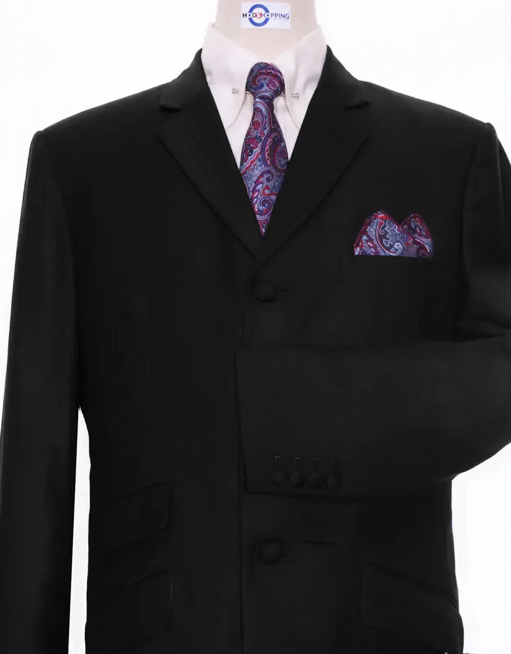 Suit deals | Buy 1 Black 3 Piece Suit Get Free 3 Products