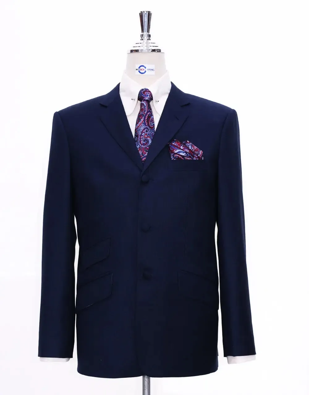 Suit Package Dark Navy Blue Suit Buy 1 Get 2 Free