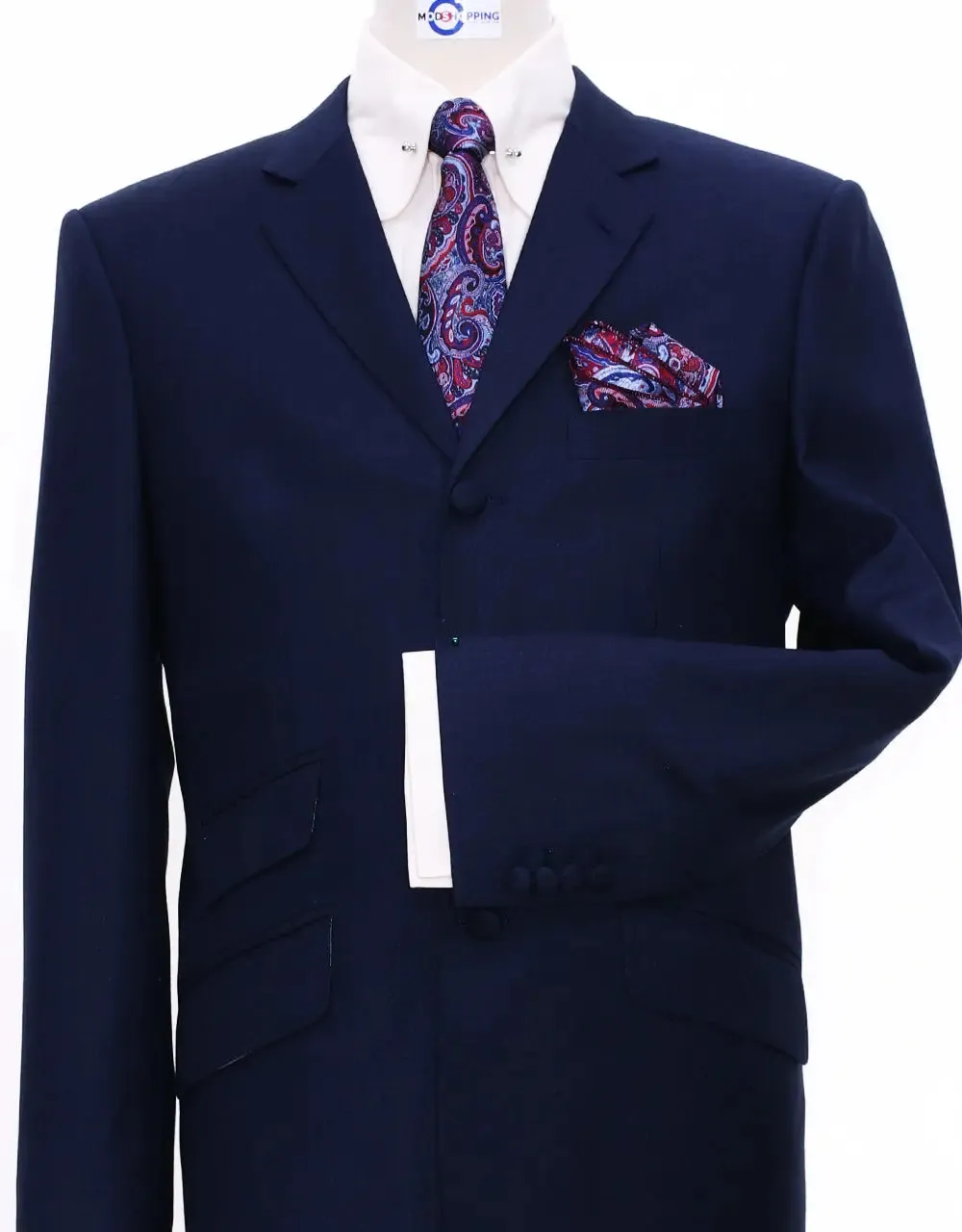 Suit Package Dark Navy Blue Suit Buy 1 Get 2 Free