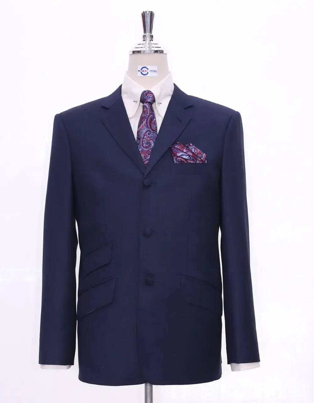 Suit Package Navy Blue Suit Buy 1 Get 2 Free