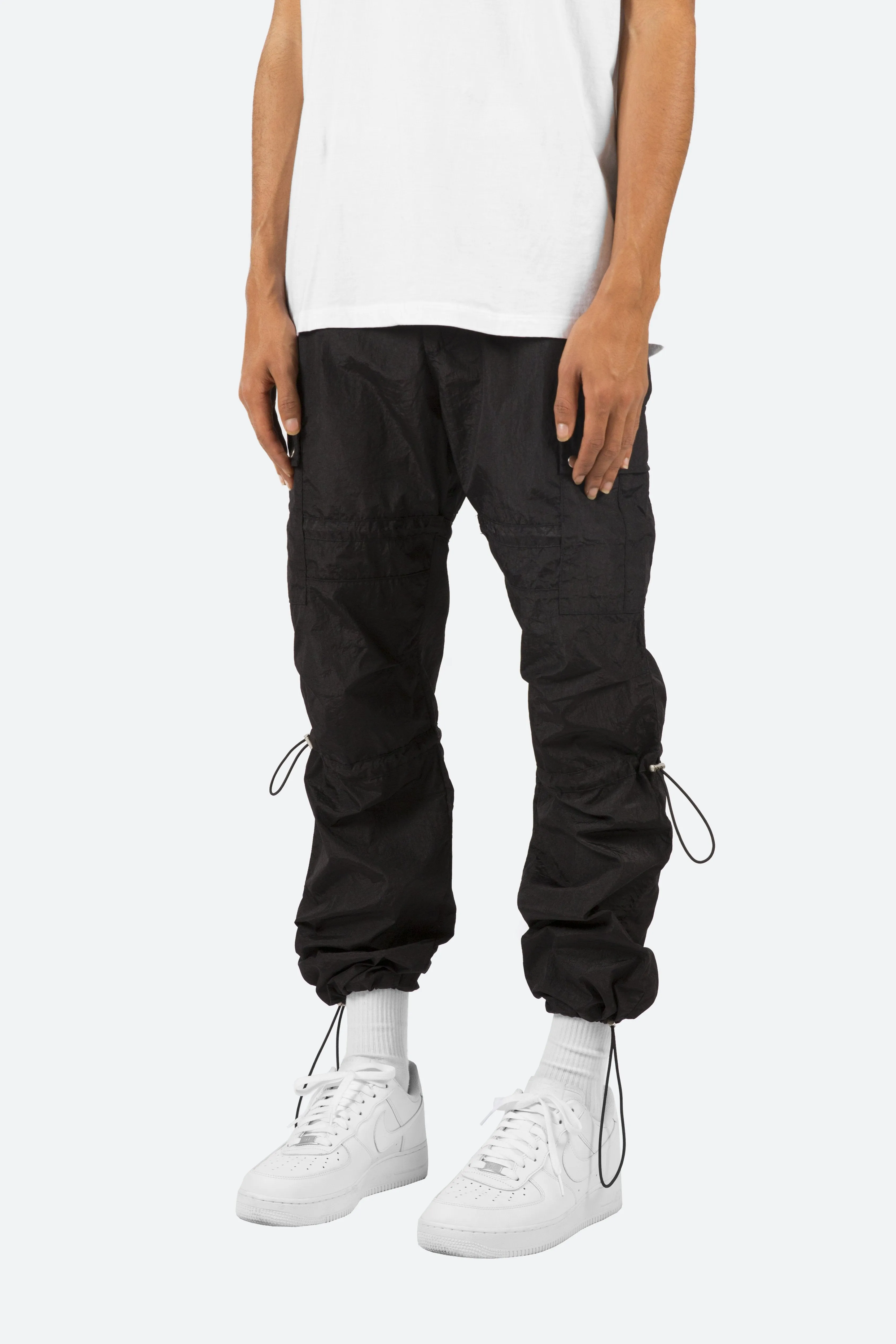 Tech Cargo Pants - Black