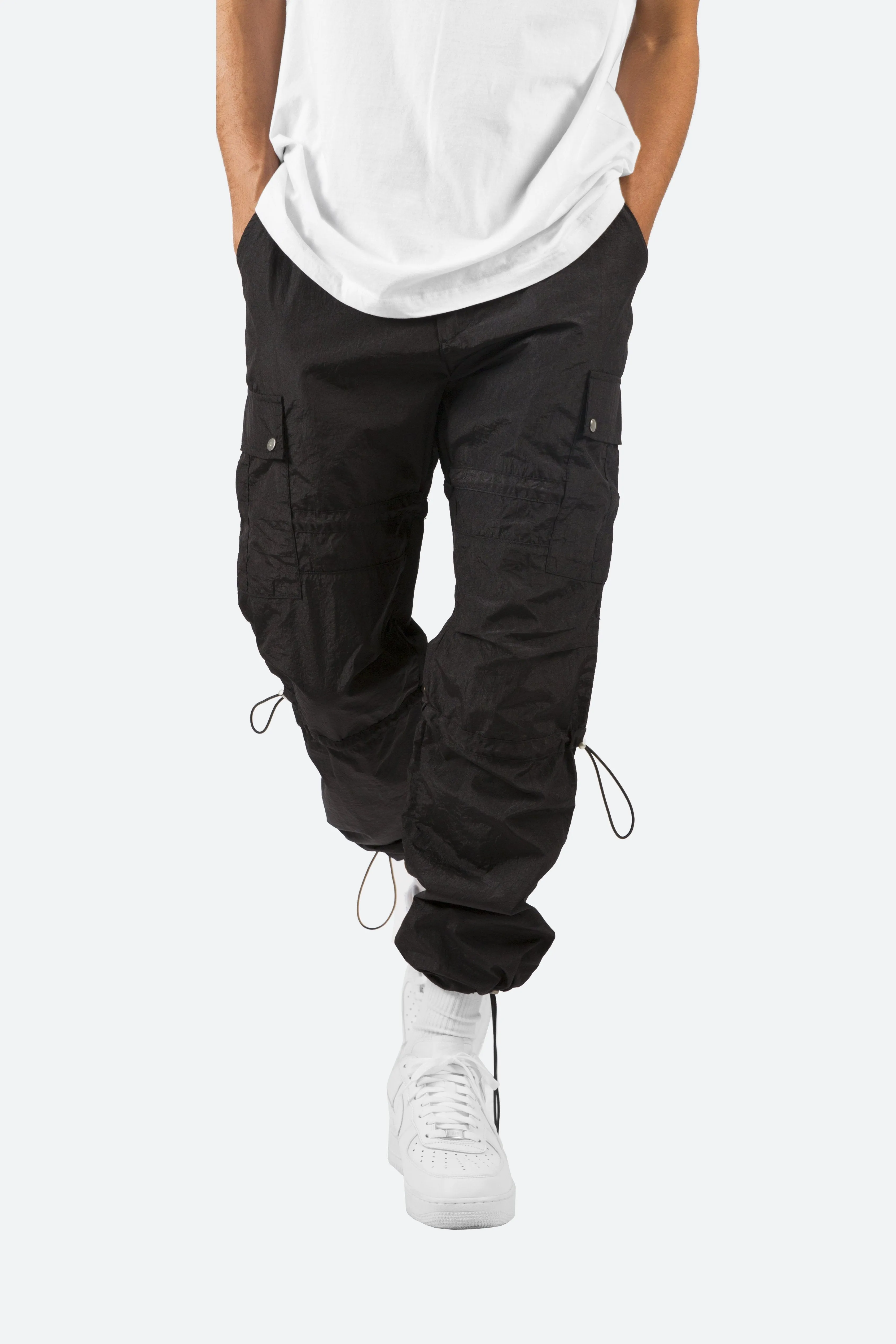 Tech Cargo Pants - Black