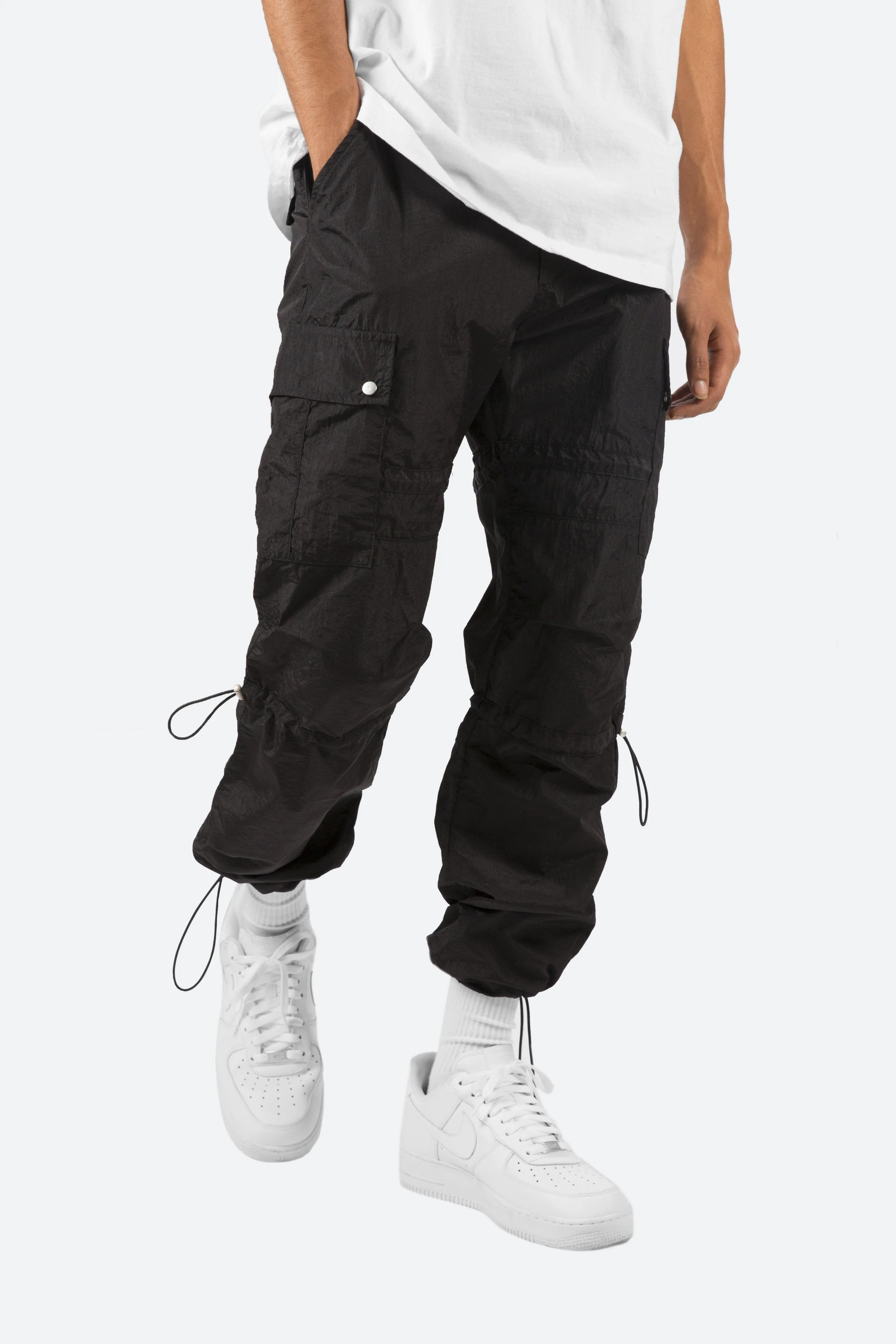 Tech Cargo Pants - Black