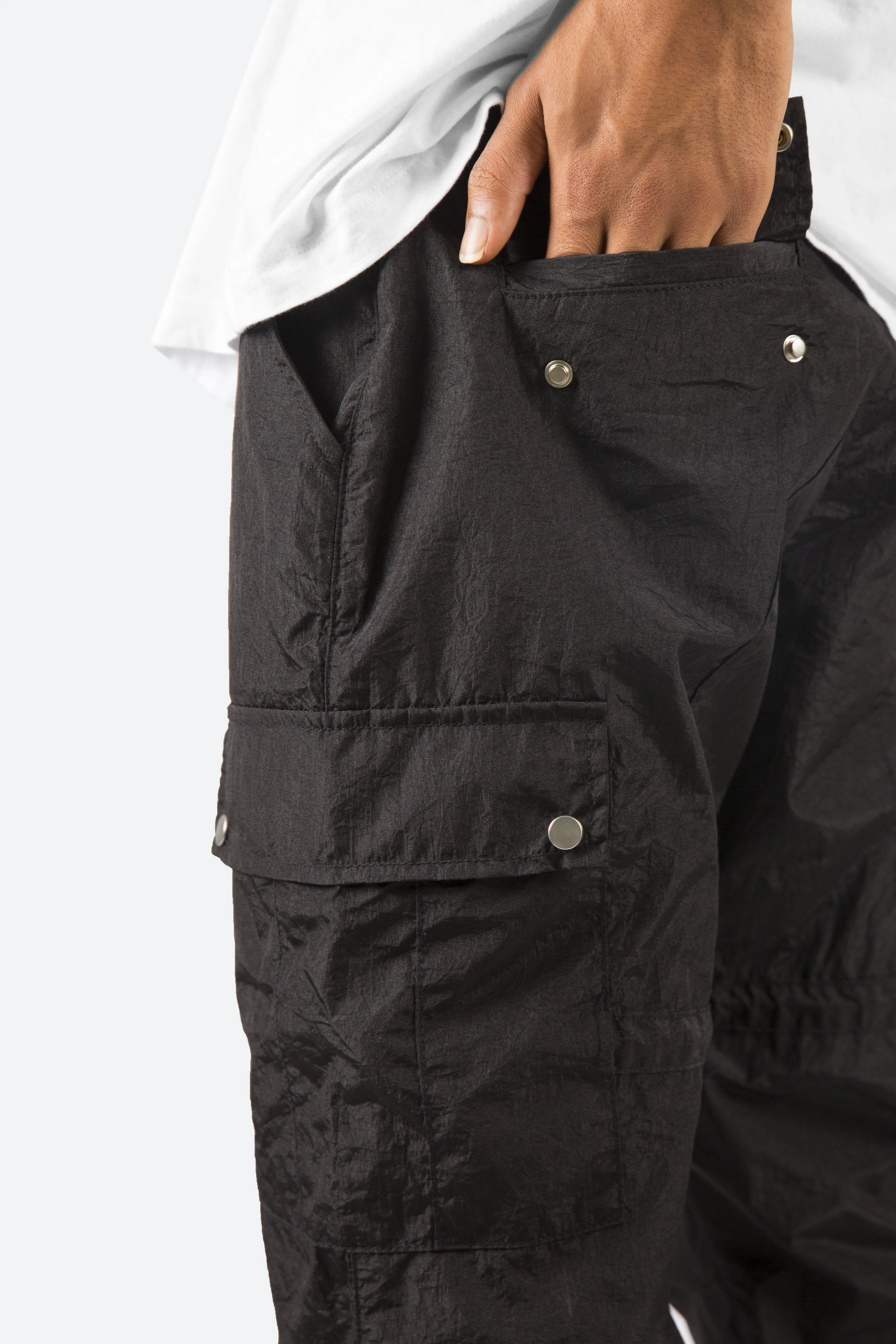 Tech Cargo Pants - Black