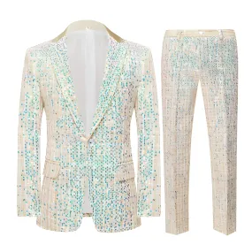 The Aramis Sequin Slim Fit Two-Piece Suit