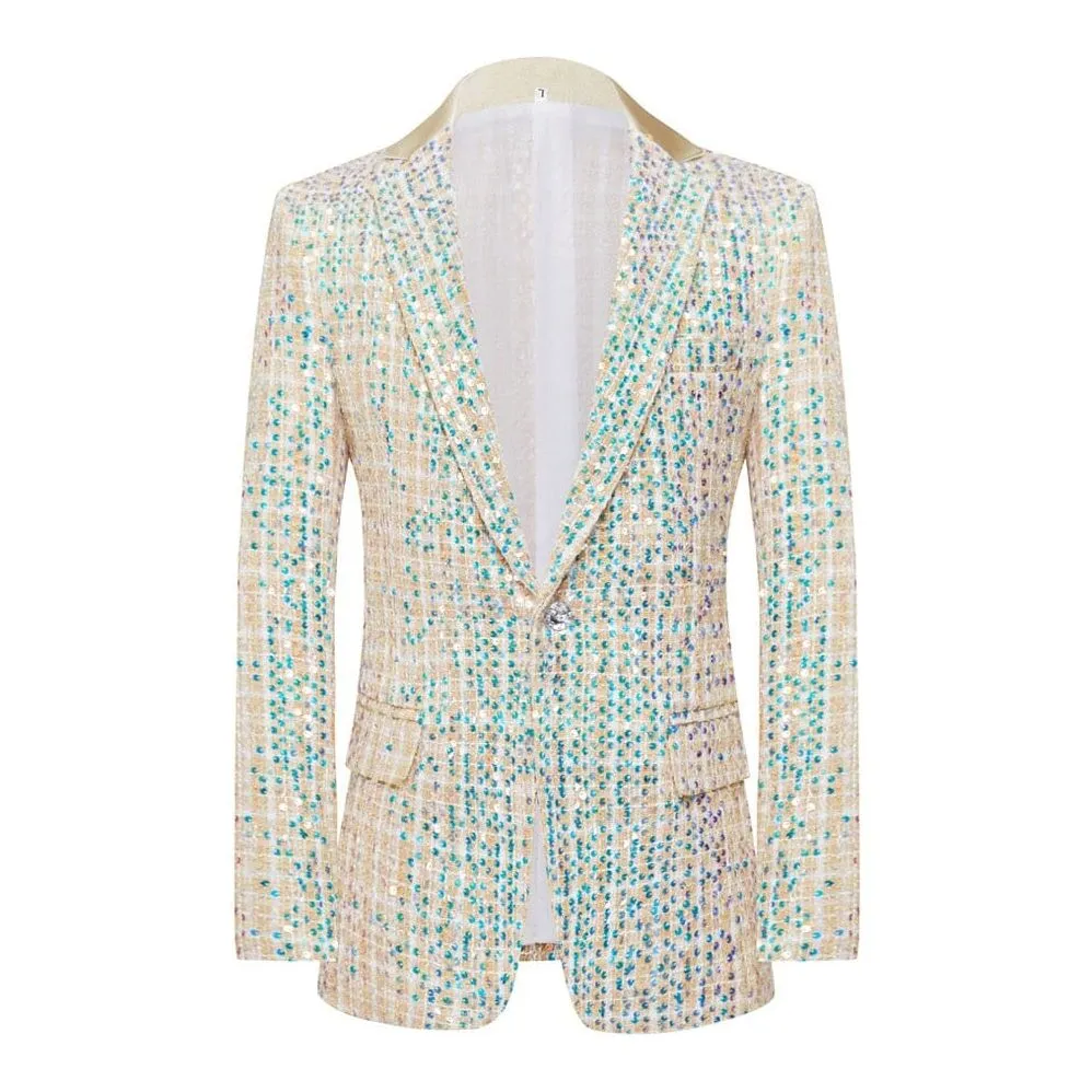 The Aramis Sequin Slim Fit Two-Piece Suit