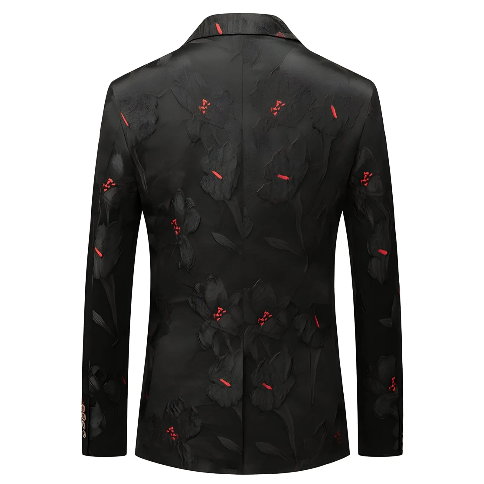 The Edmund Jacquard Slim Fit Blazer Suit Jacket