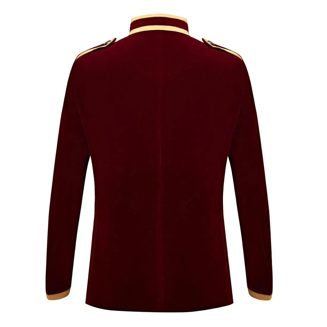 The Imperial Velvet Mandarin Collar Jacket - Multiple Colors