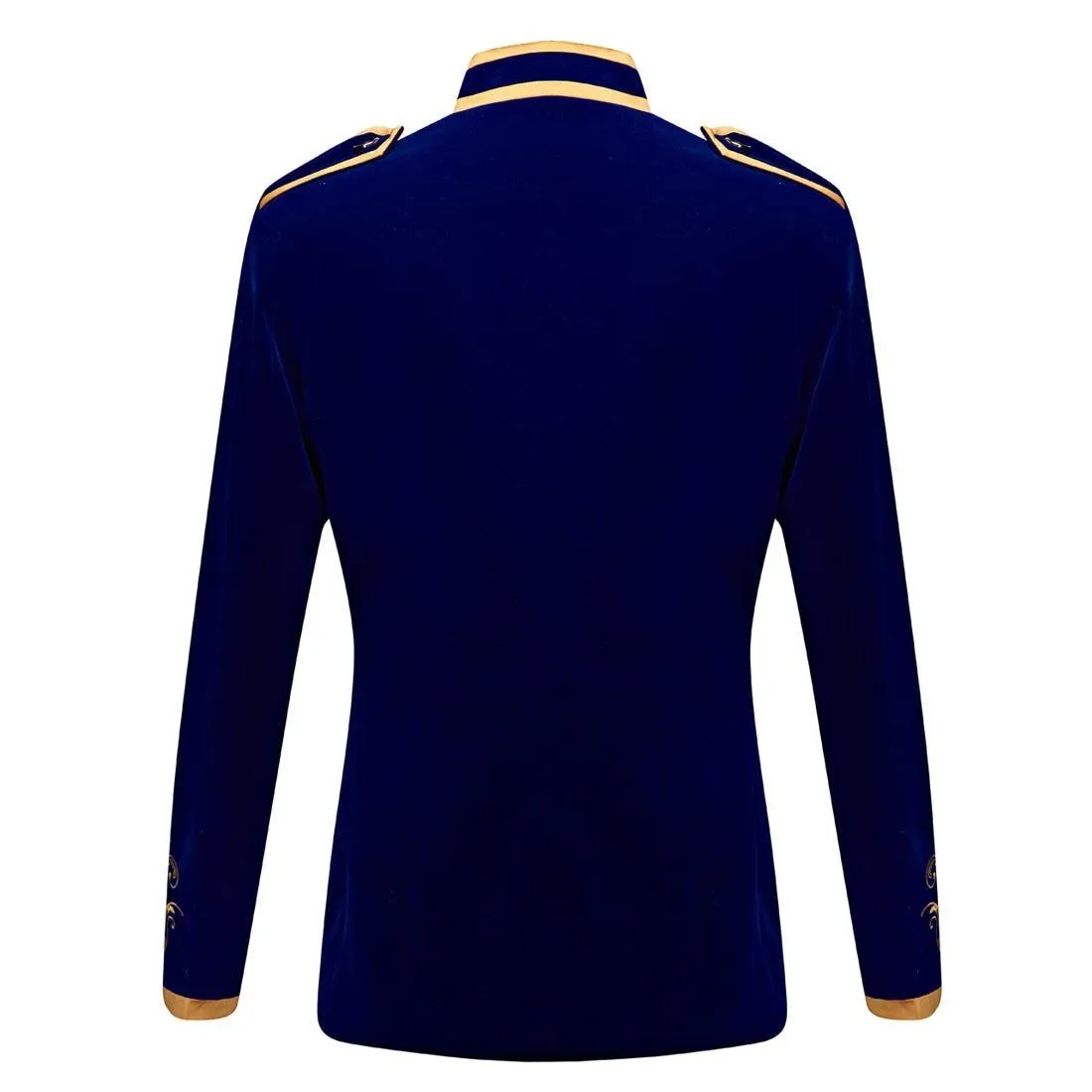 The Imperial Velvet Mandarin Collar Jacket - Multiple Colors