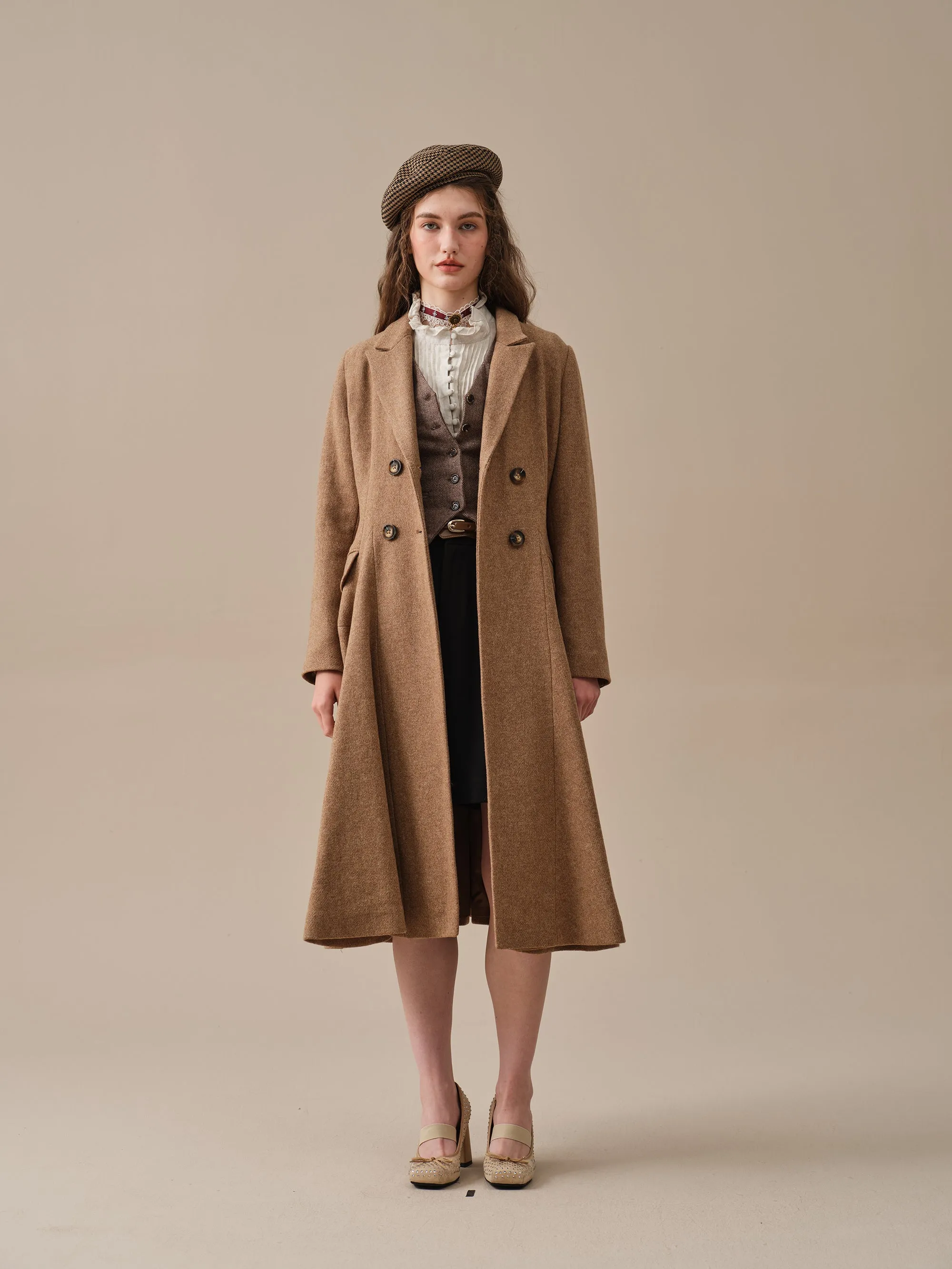 The Roman Holiday 17 | 100% wool classic coat