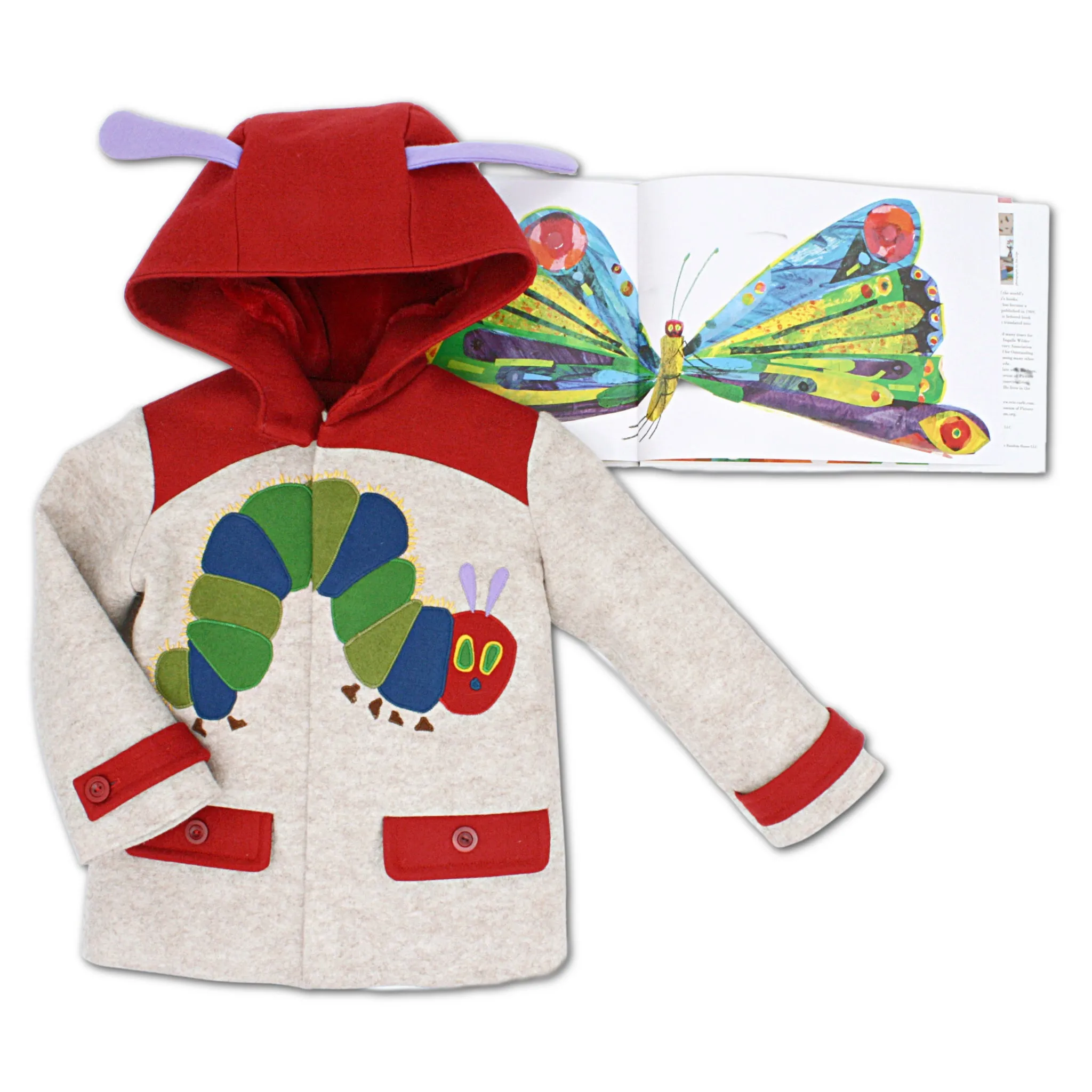 The Very Hungry Caterpillar­™ Gift Set: Handmade Coat and Hardcover Book