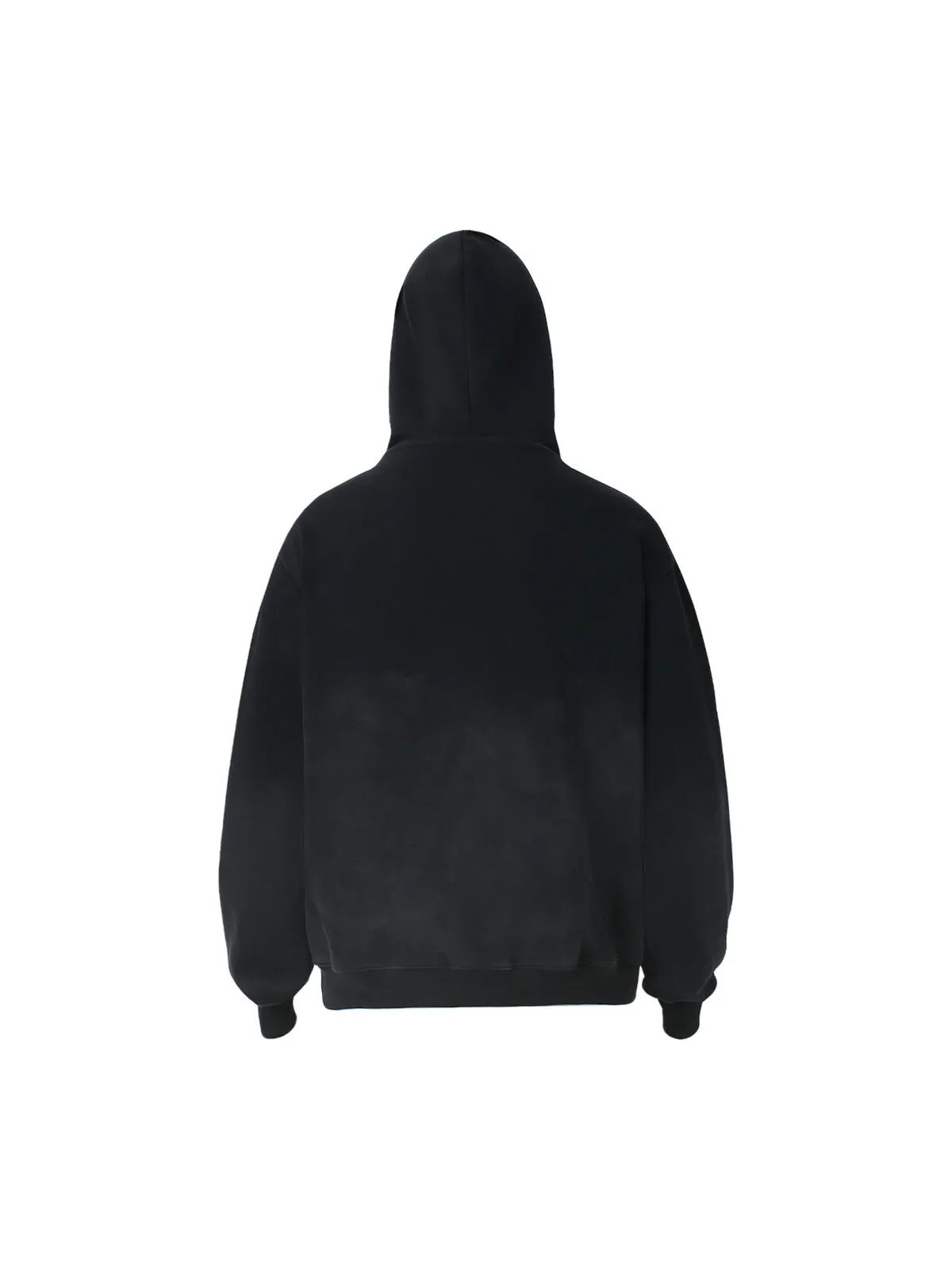 Thesupermade Distressed Double Zip Up Hoodie