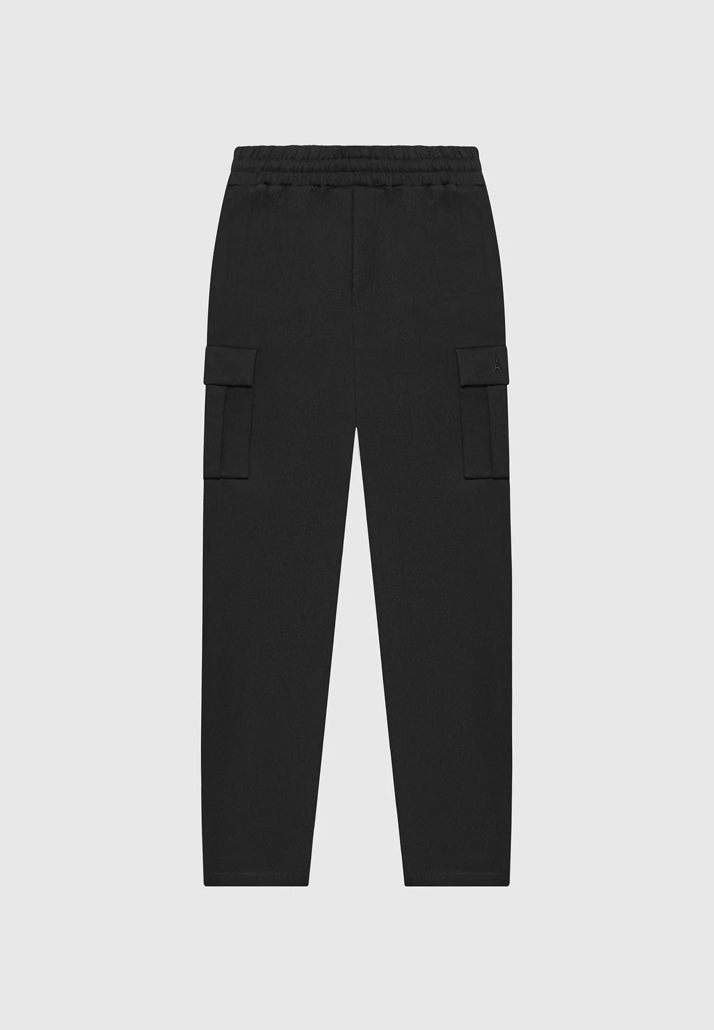 Twill Cargo Regular Fit Pants - Black