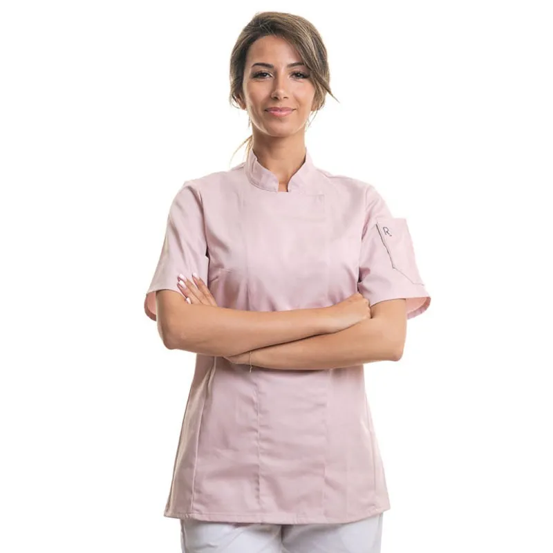 Unera Women's Nude Chef Coat - ROBUR