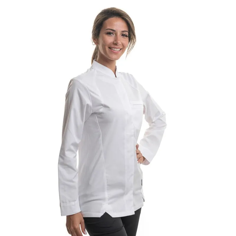 White Women Kitchen Coat - LAFONT