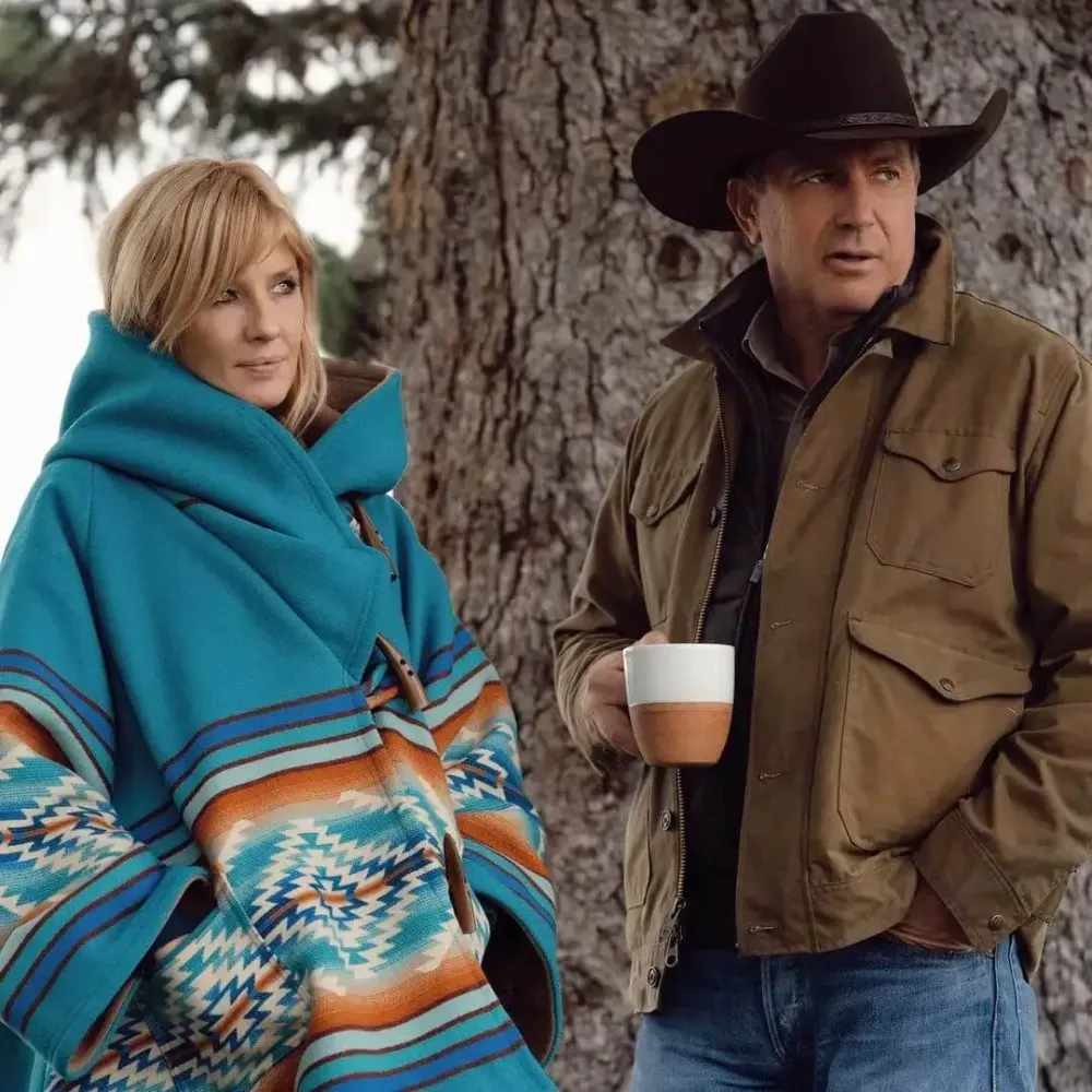 Yellowstone Beth Dutton Poncho Coat